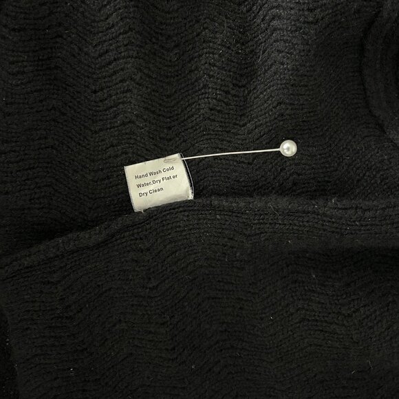 Suss Black Cashmere Cardigan - Picture 6 of 7